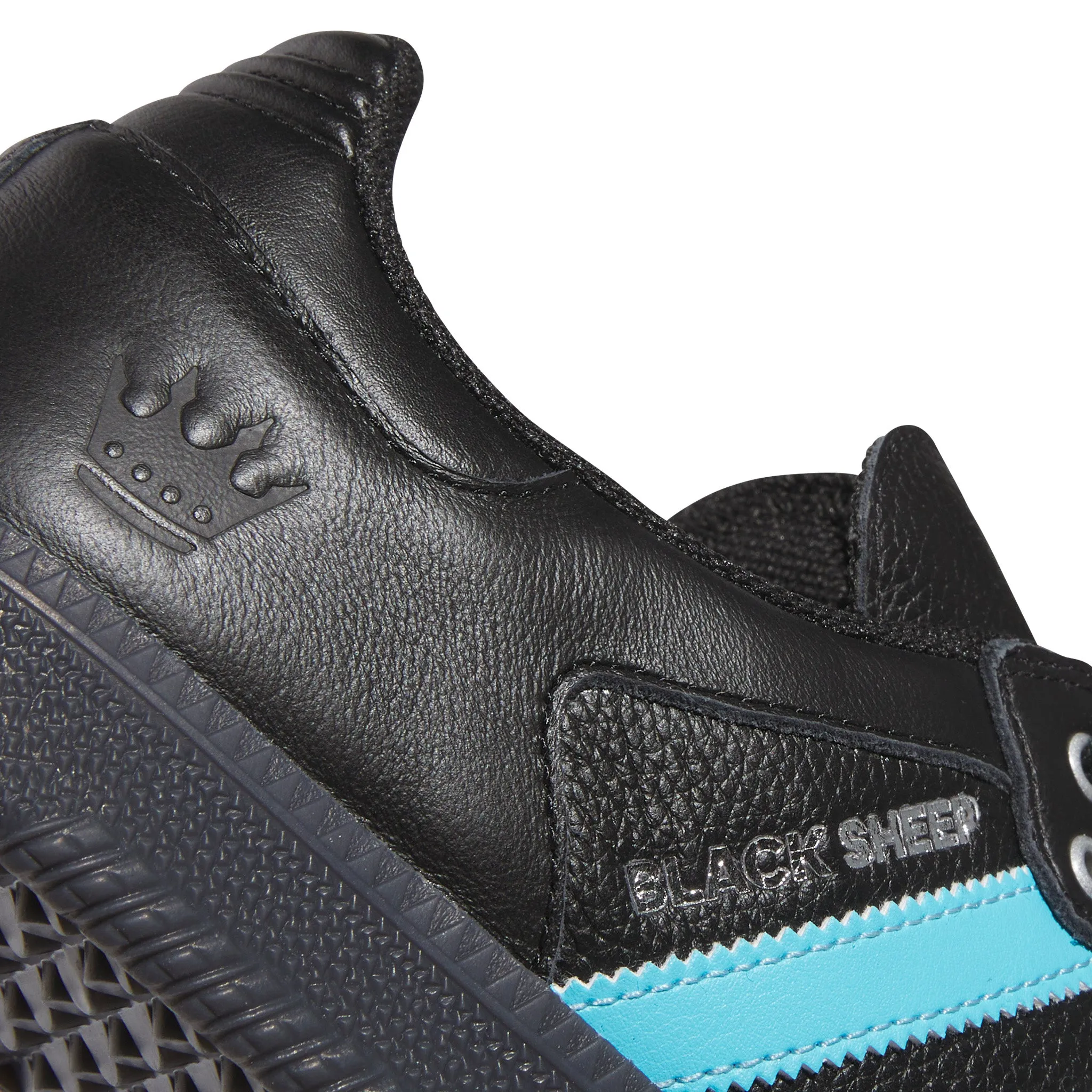 Adidas Black Sheep x  Charlotte FC Samba Black/White/Clear Blue Sale