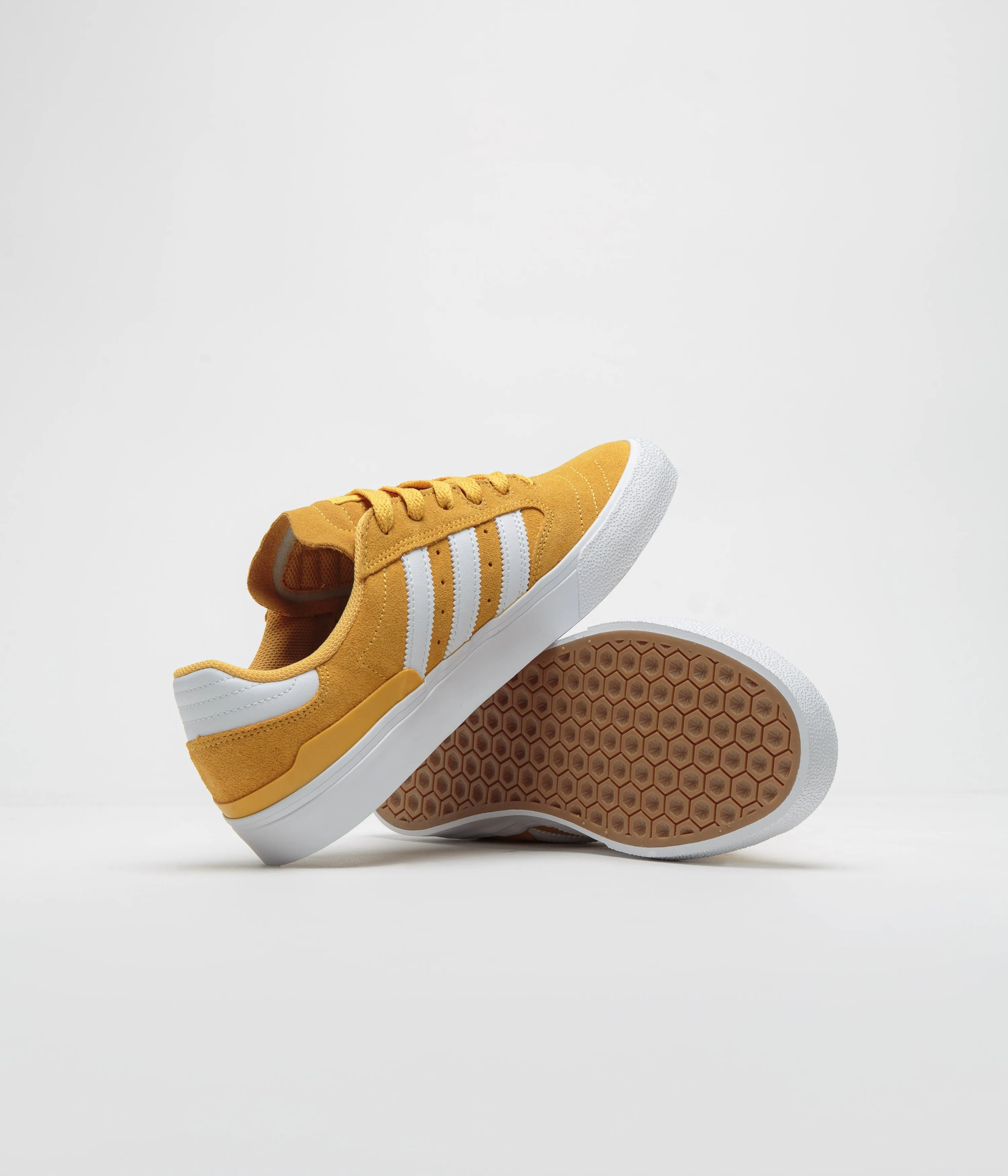 Adidas Busenitz Vulc II Shoes - Preloved Yellow / FTWR White / Gold Metallic