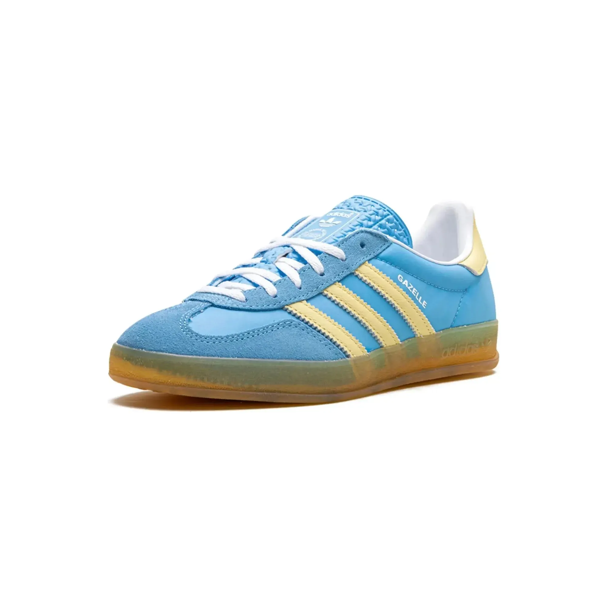 Adidas Gazelle Indoor Semi Blue Burst Almost Yellow