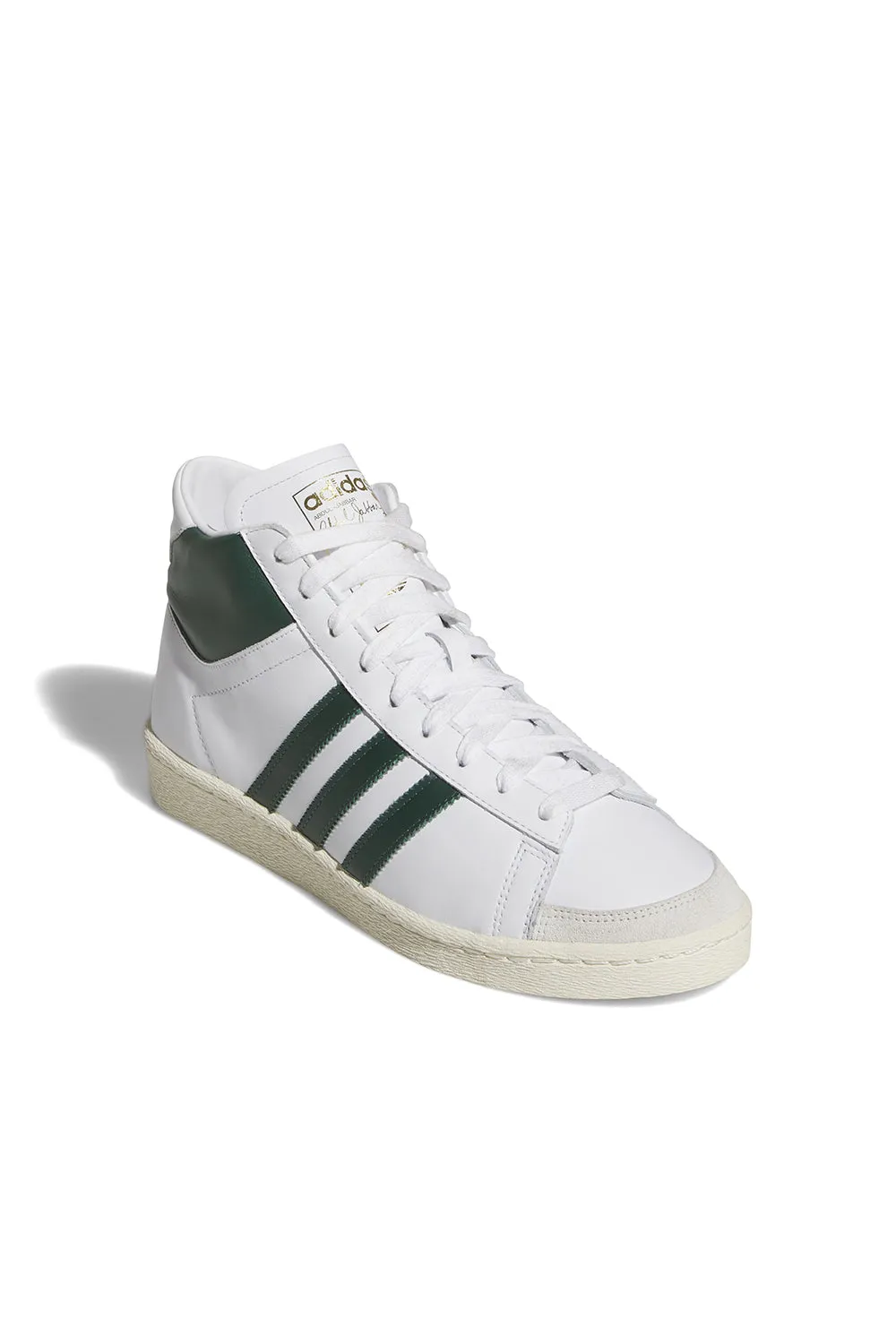 adidas Jabbar Hi 'Footwear White/Collegiate Green'