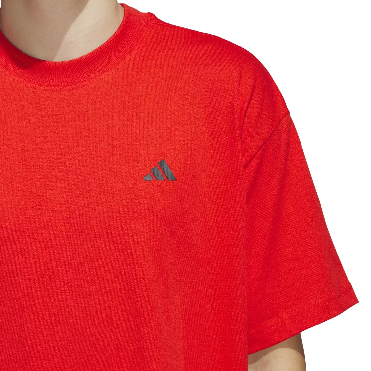 Adidas Men Anthony Edwards Graphics Tee Red JD6155