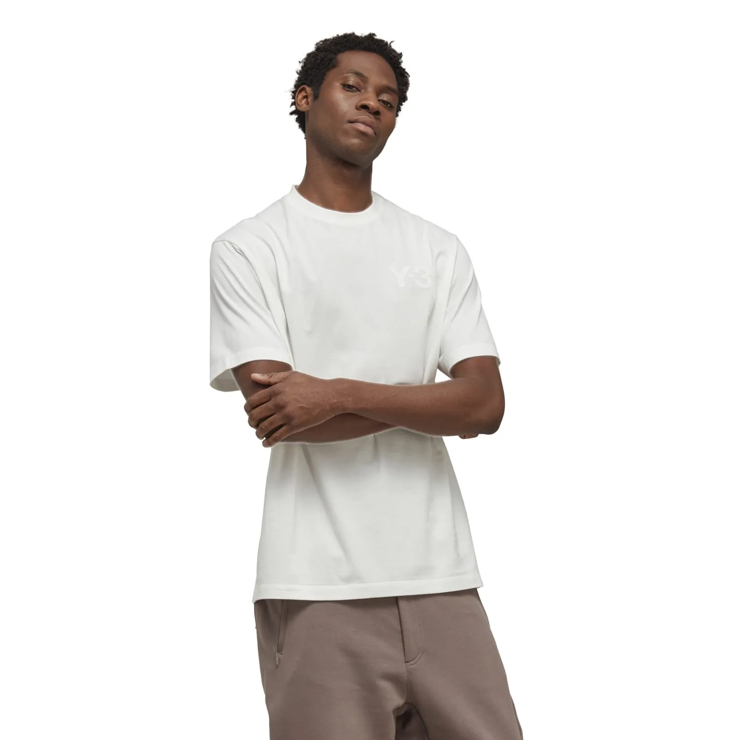Adidas Men Y-3 CL SS Tee White FN3359