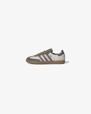 Adidas Samba OG Vintage Khaki Purple Sneakers