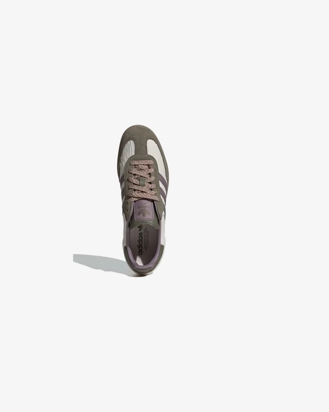 Adidas Samba OG Vintage Khaki Purple Sneakers