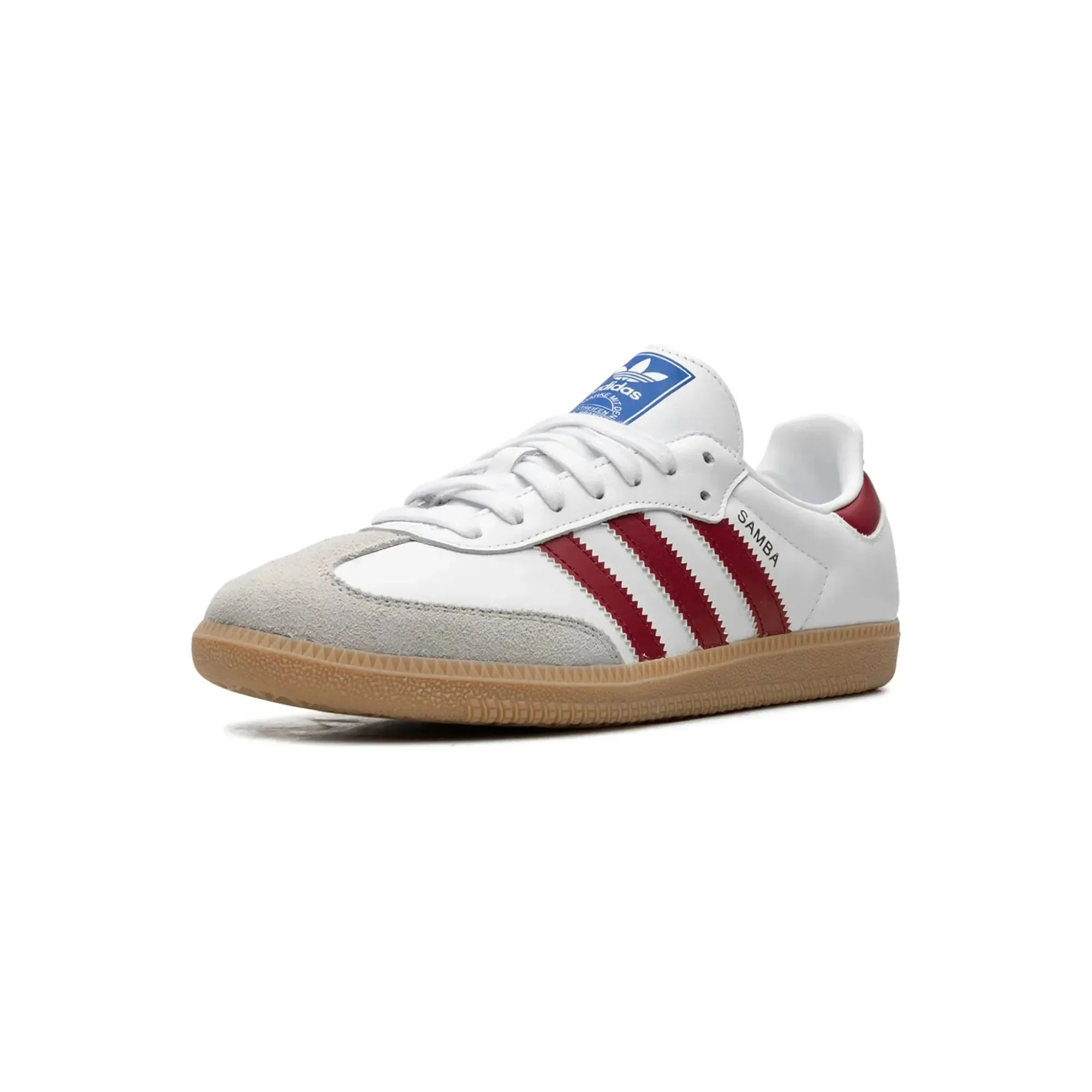 Adidas Samba OG White Burgundy Gum