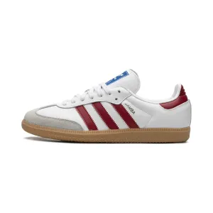 Adidas Samba OG White Burgundy Gum