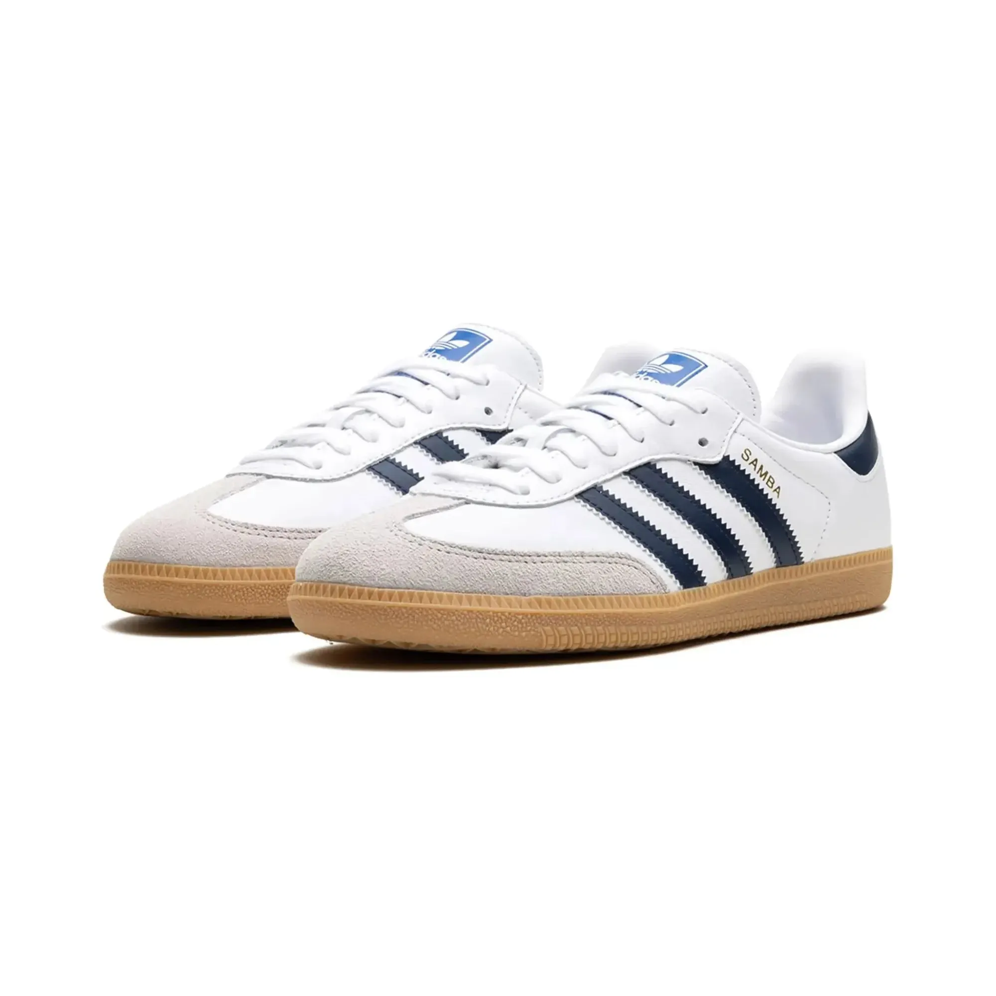 Adidas Samba OG White Night Indigo Gum