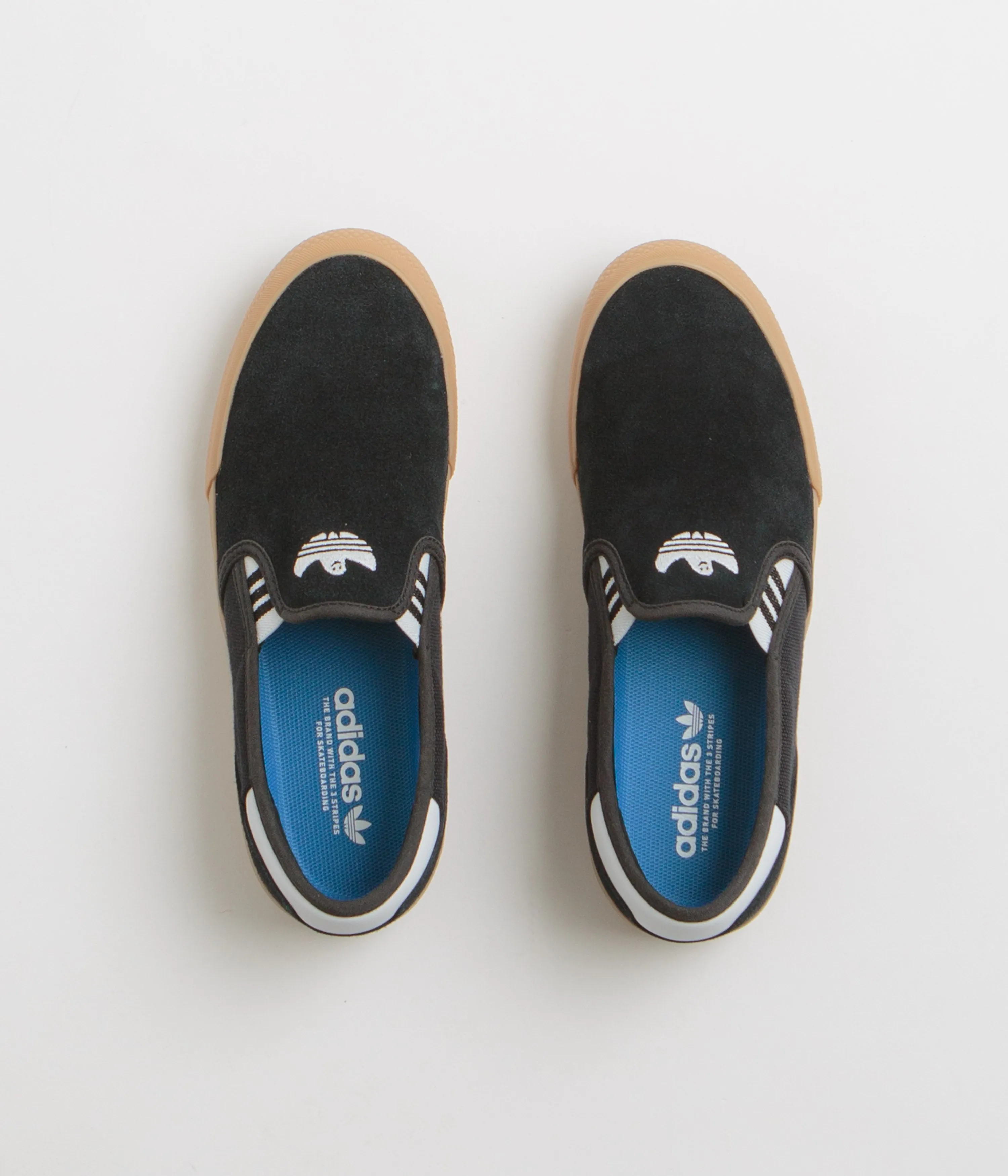 Adidas Shmoofoil Slip Shoes - Core Black / FTWR White / Gum4