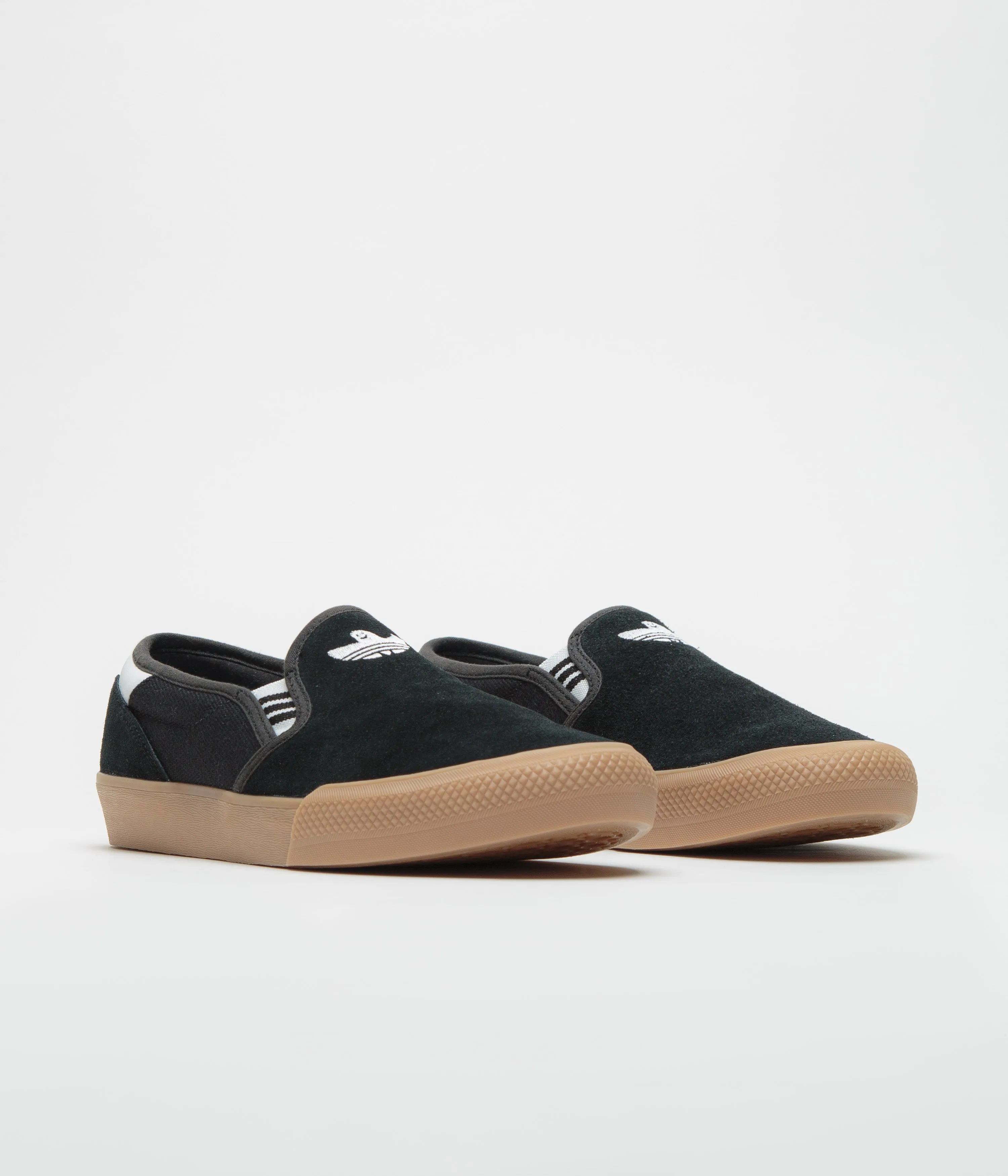 Adidas Shmoofoil Slip Shoes - Core Black / FTWR White / Gum4