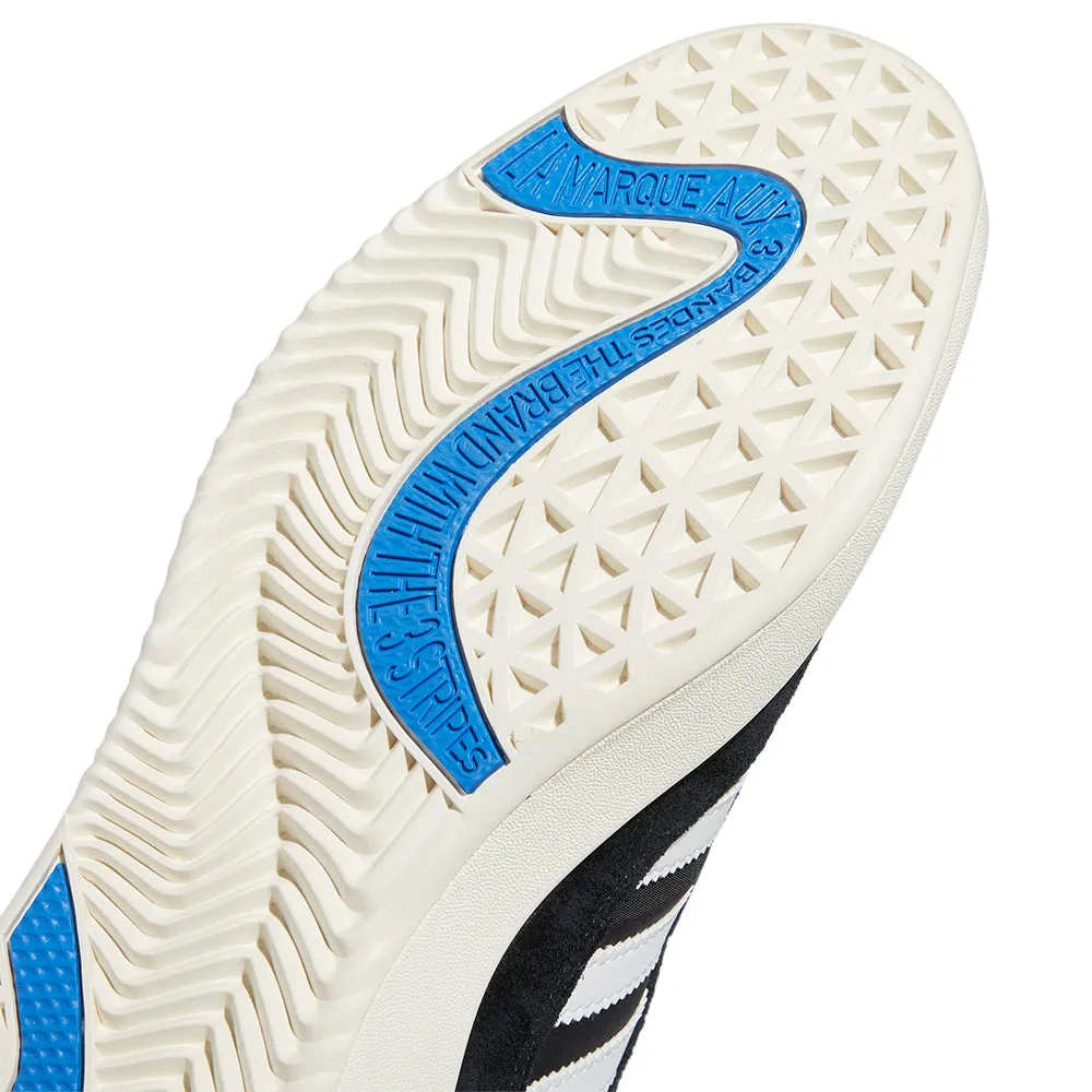 adidas SKATEBOARDING PUIG SHOES // CORE BLACK/CLOUD WHITE/BLUE BIRD