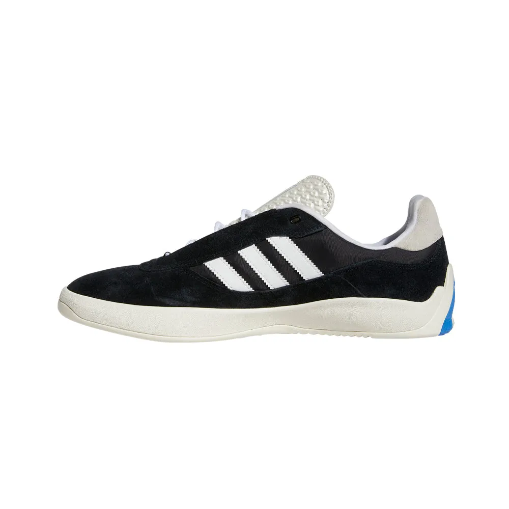 adidas SKATEBOARDING PUIG SHOES // CORE BLACK/CLOUD WHITE/BLUE BIRD