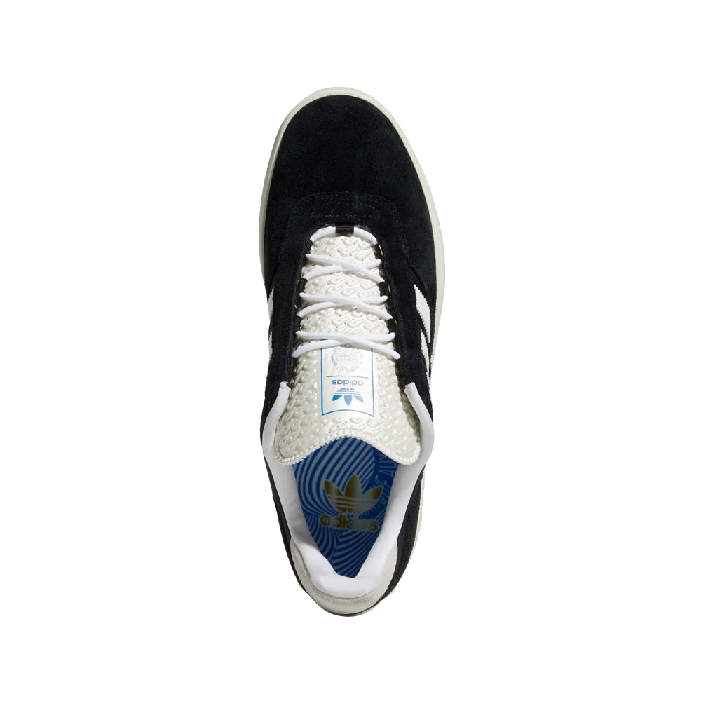 adidas SKATEBOARDING PUIG SHOES // CORE BLACK/CLOUD WHITE/BLUE BIRD