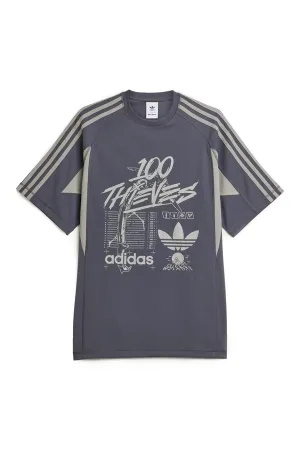 adidas x 100T Tee 'Carbon'
