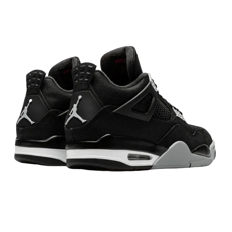 Air Jordan 4 SE Black Canvas