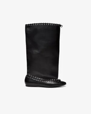 All-In - Women's Level Boot Flat - (Black)