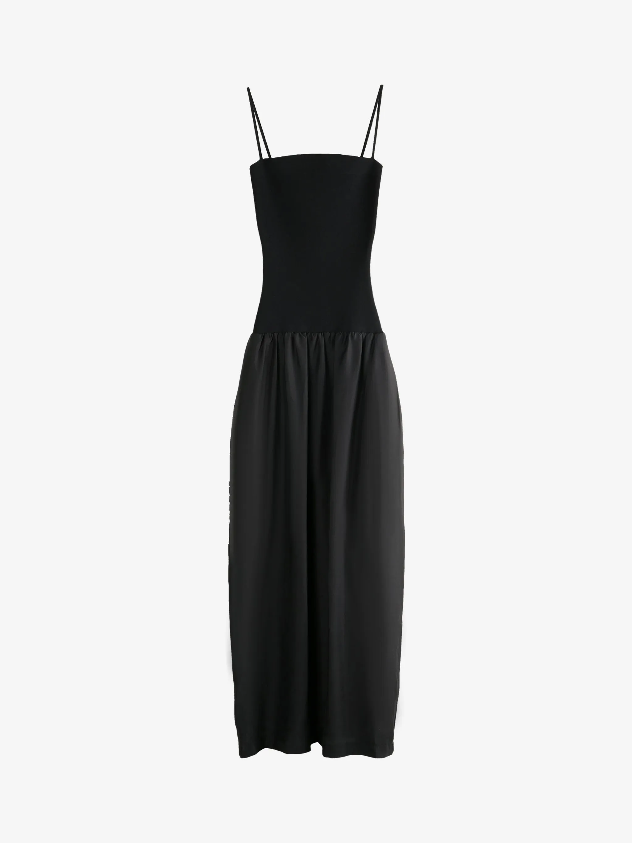 AMOMENTO - Women Silky Knit Maxi Dress