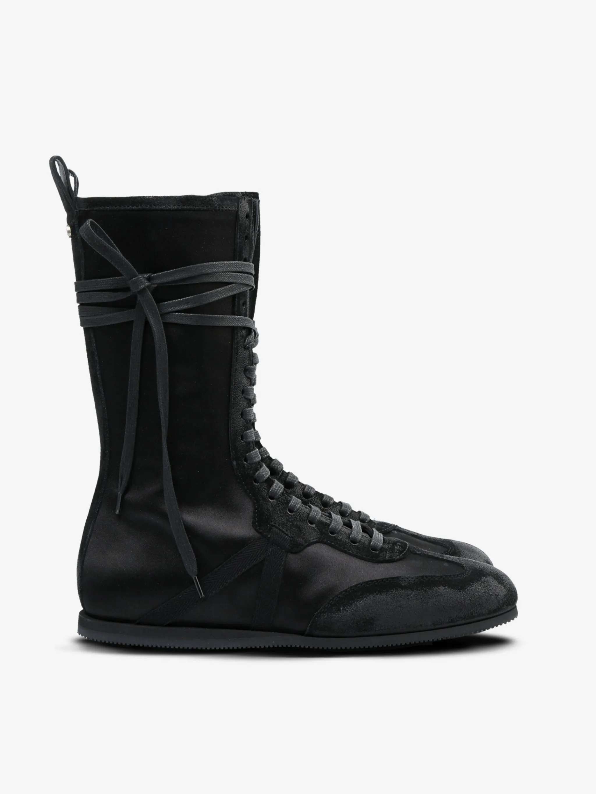 ANN DEMEULEMEESTER - Women Fides Soft High-Top Boxing Sneakers