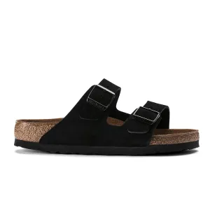 ARIZONA SOFT FOOTBED SUEDE LEATHER - BLACK