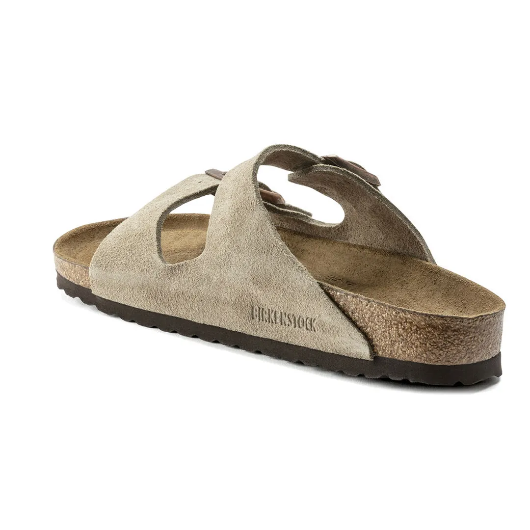 ARIZONA SOFT FOOTBED SUEDE LEATHER - TAUPE