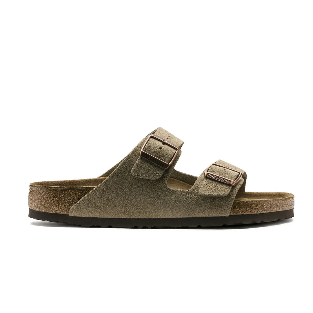 ARIZONA SOFT FOOTBED SUEDE LEATHER - TAUPE