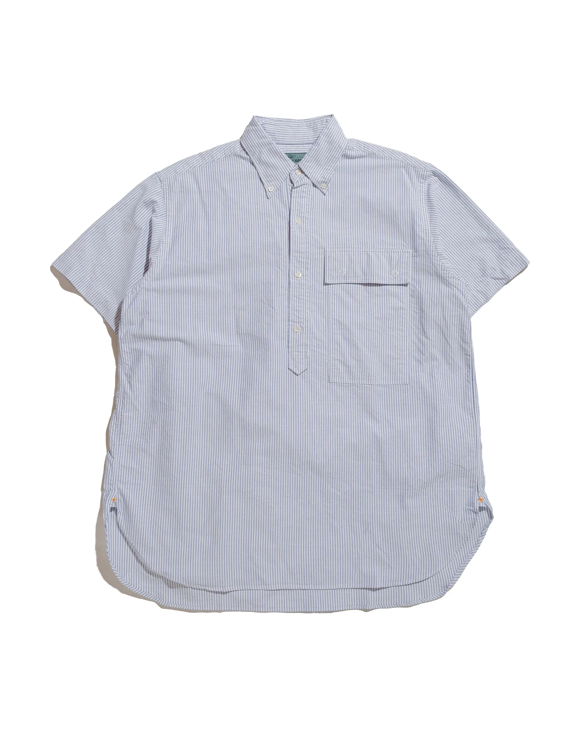 Beams Plus Sperry Top-Sider B.D. Pullover Classic-Fit Oxford Stripe