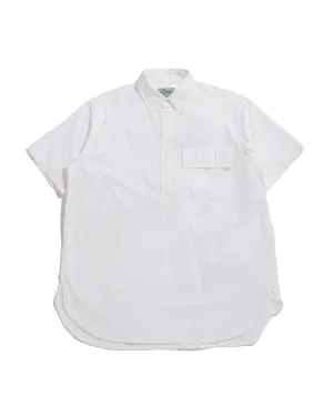 Beams Plus Sperry Top-Sider B.D. Pullover Classic-Fit Oxford White