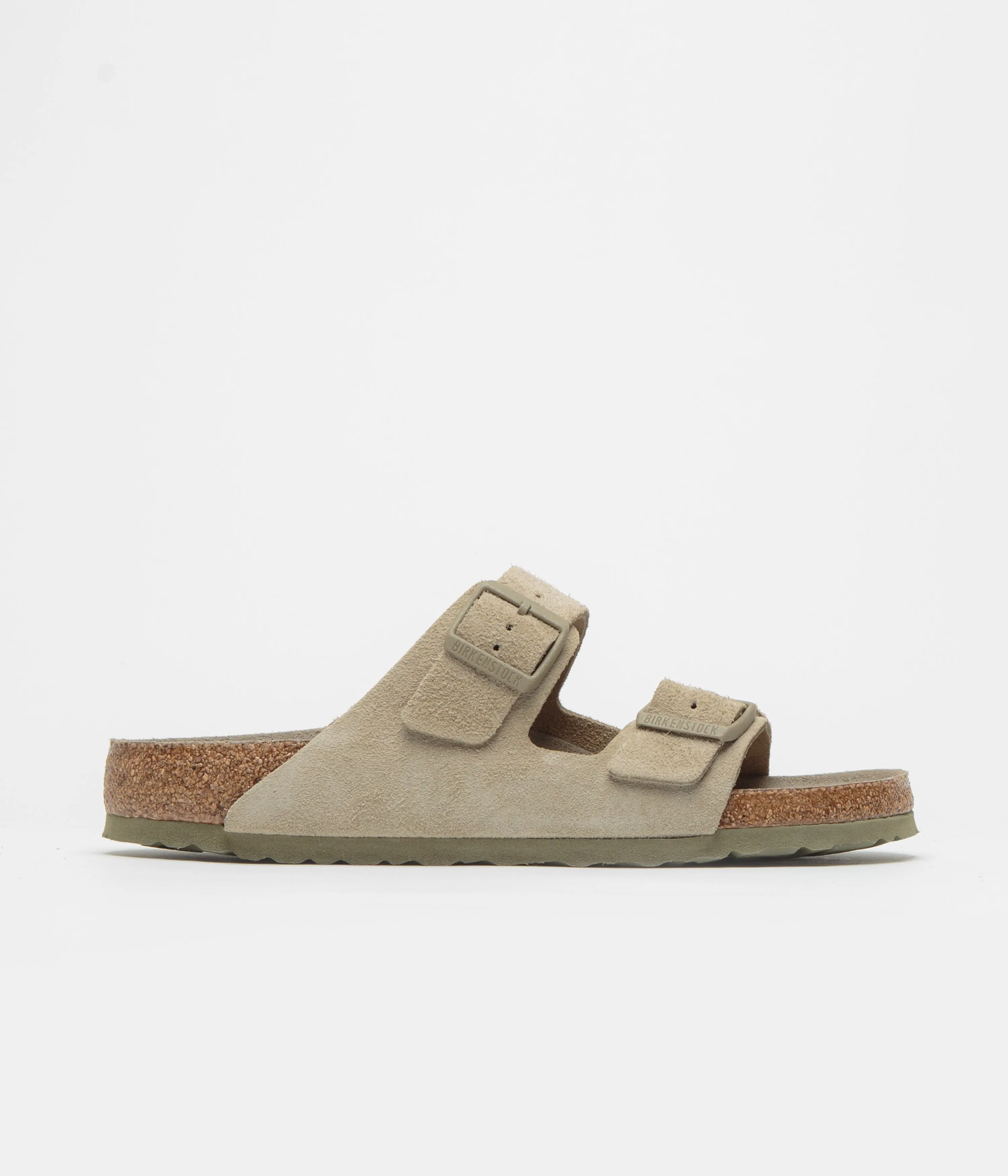Birkenstock Arizona SFB Sandals - Faded Khaki