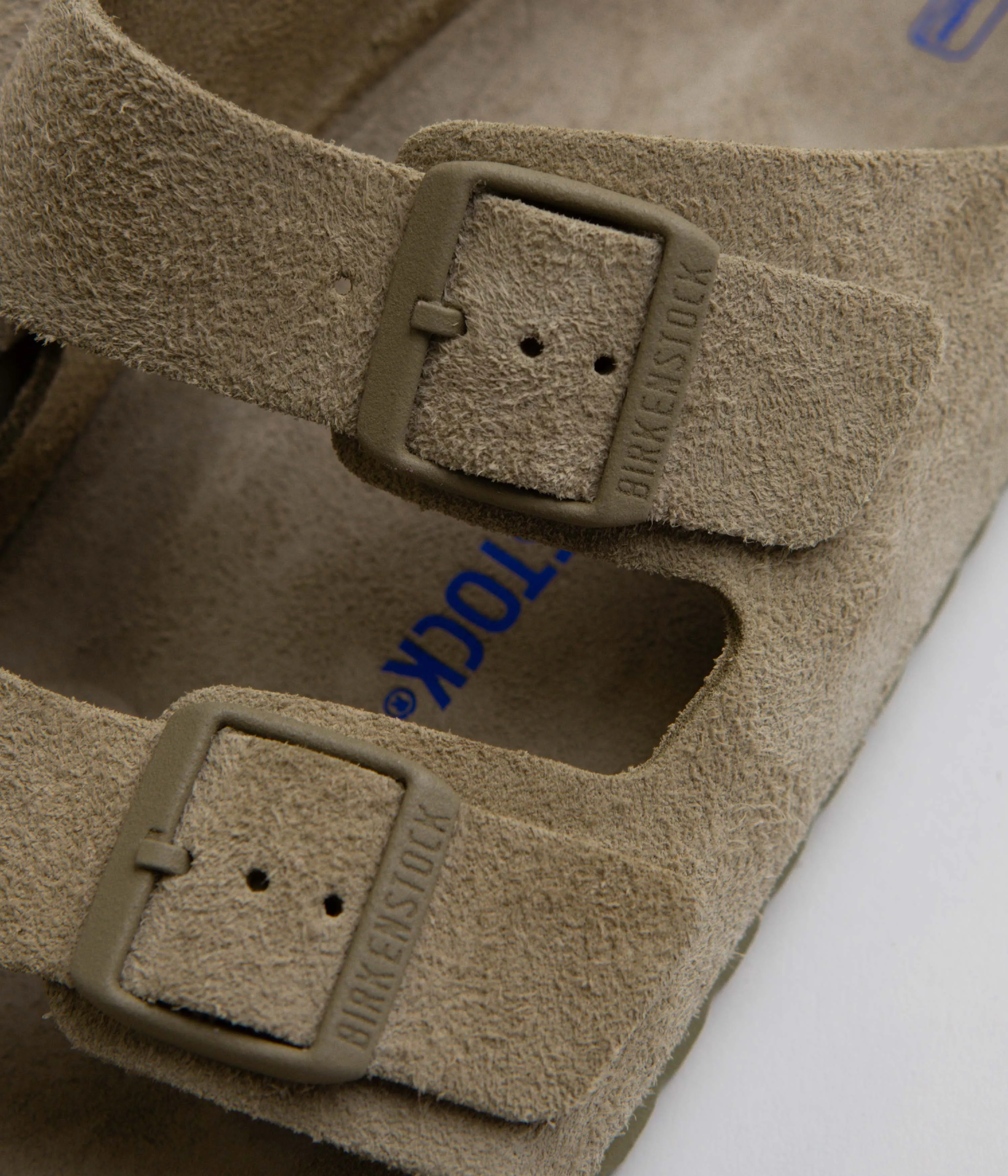 Birkenstock Arizona SFB Sandals - Faded Khaki