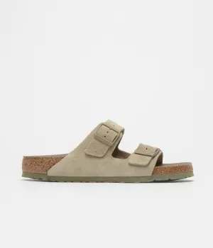 Birkenstock Arizona SFB Sandals - Faded Khaki