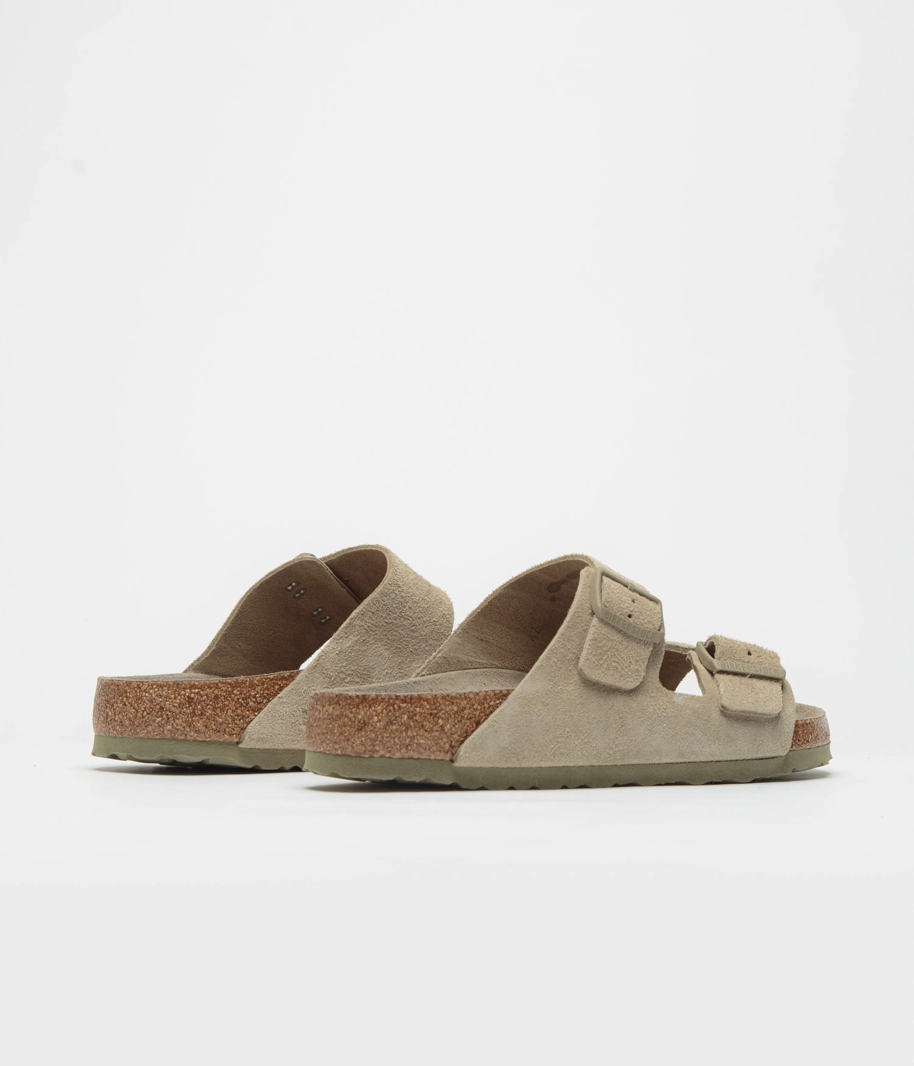 Birkenstock Arizona SFB Sandals - Faded Khaki