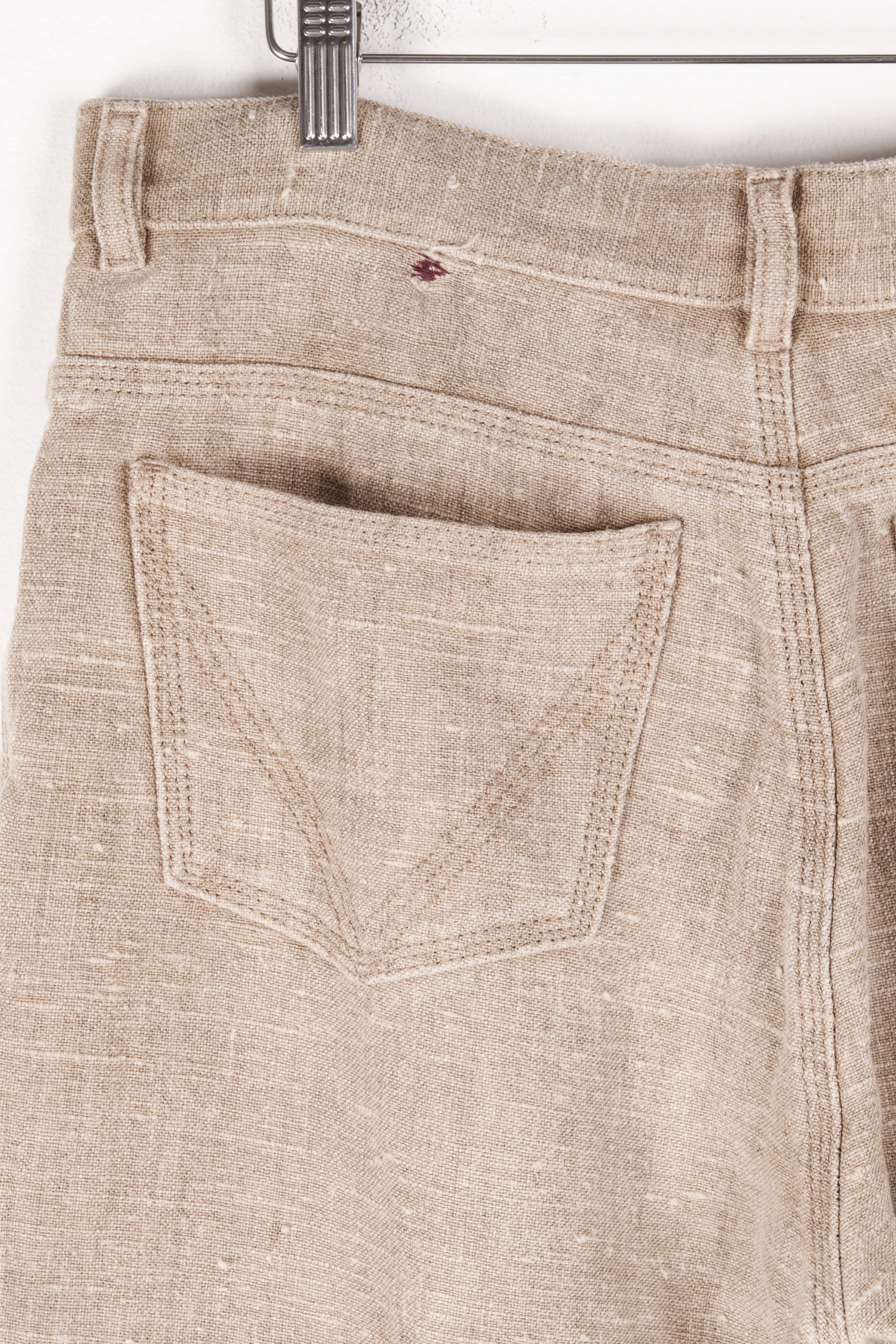 Bottega Veneta FW19 Womens 'Irish Linen' Soft Jean Carpenter Pants (2019)