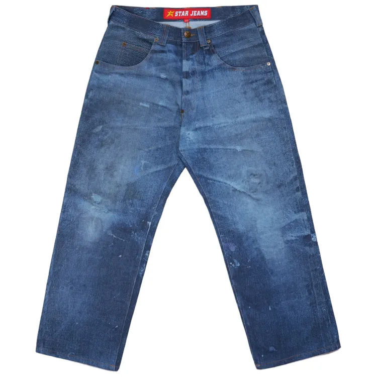 Carpet Old New Selvedge 17oz Jeans Pant // Blue