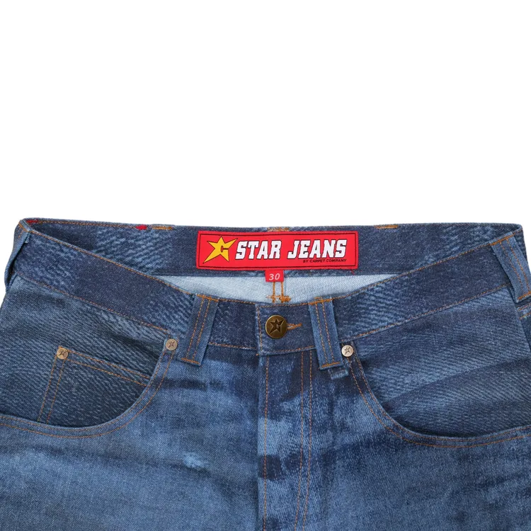 Carpet Old New Selvedge 17oz Jeans Pant // Blue