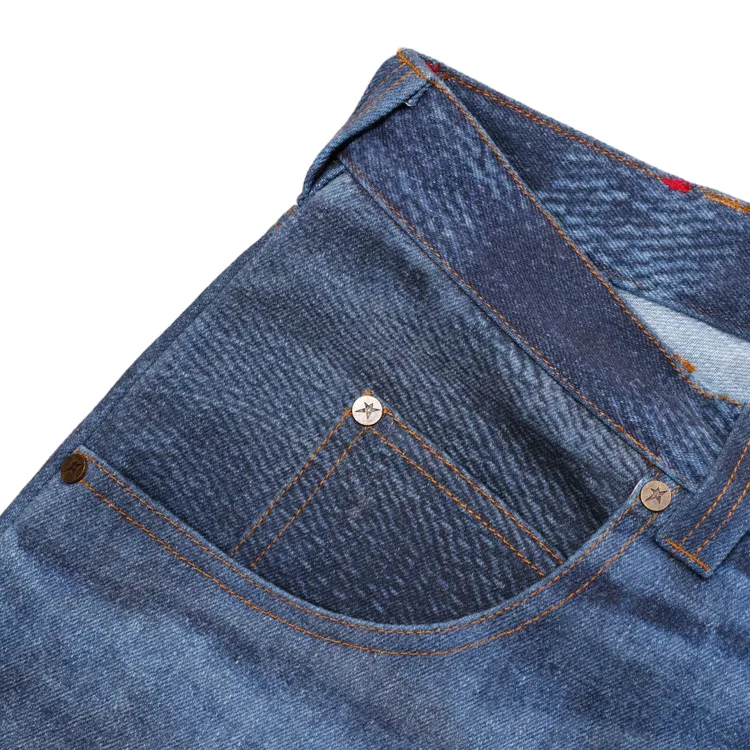 Carpet Old New Selvedge 17oz Jeans Pant // Blue