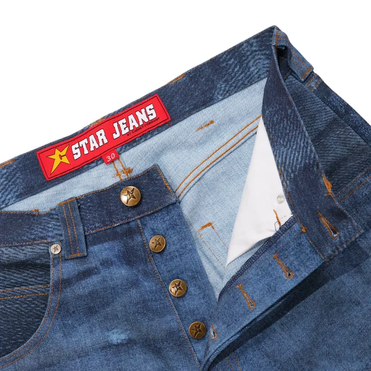 Carpet Old New Selvedge 17oz Jeans Pant // Blue