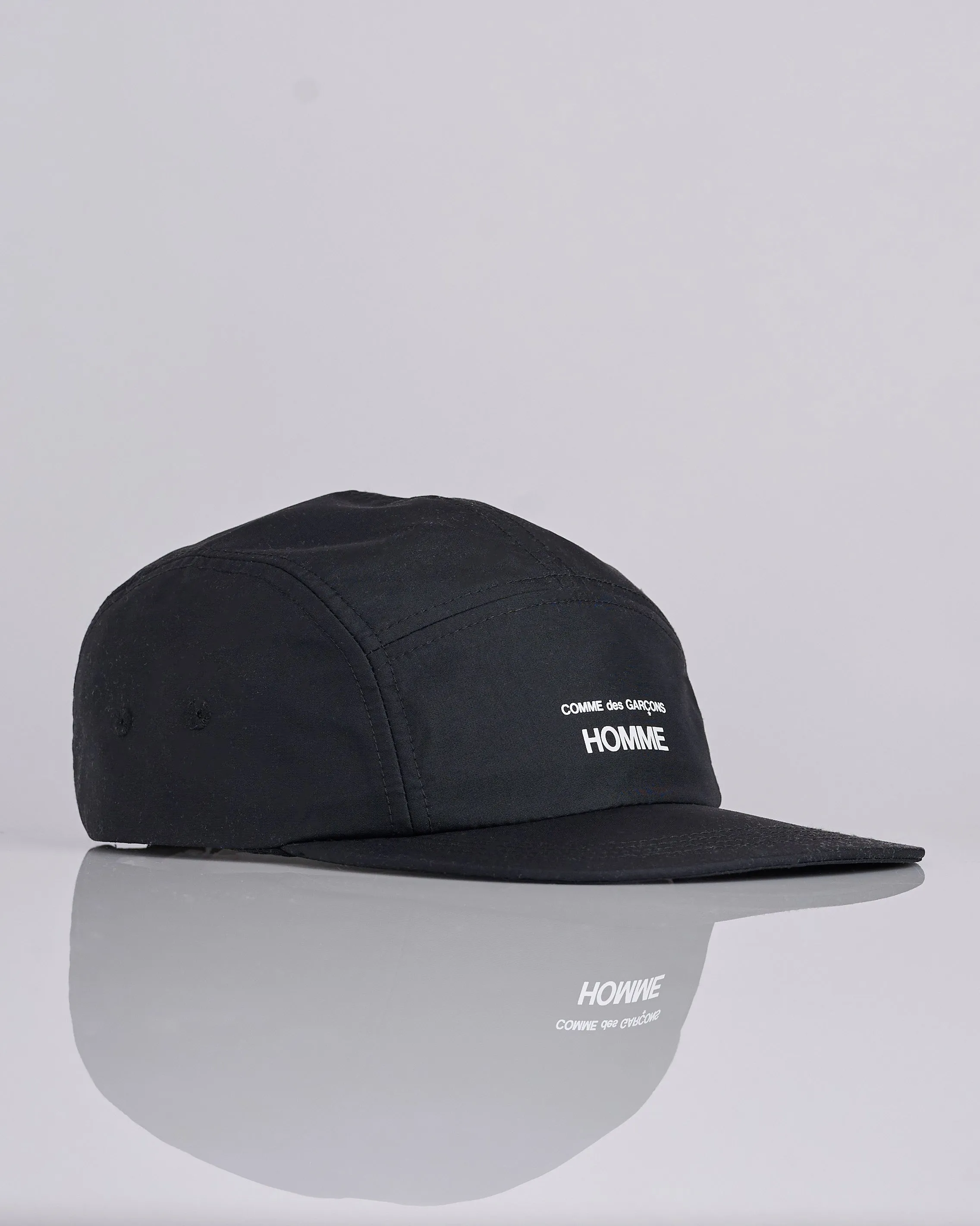 COMME des GARONS HOMME Nylon Weather Briefing 5-Panel Cap Black