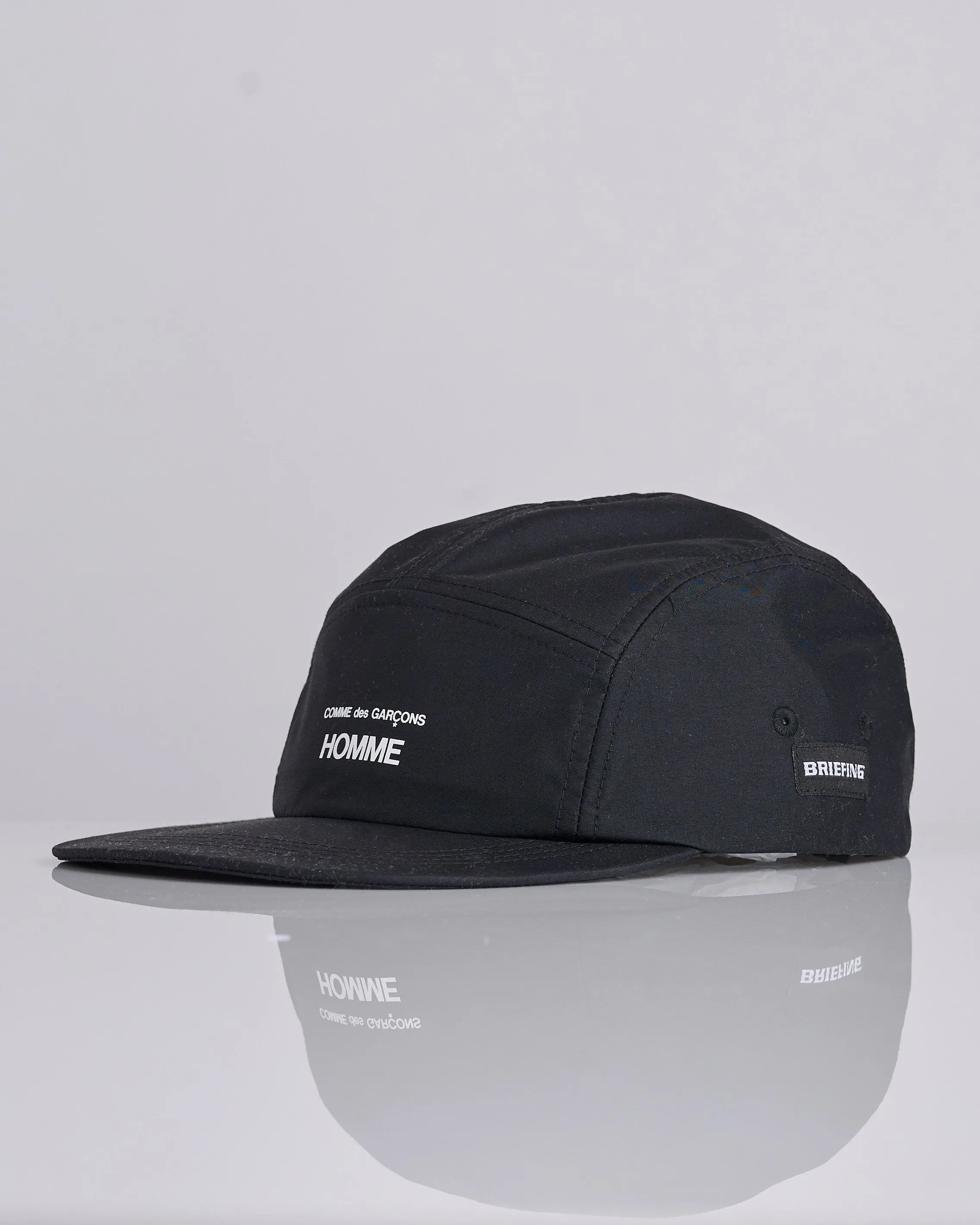 COMME des GARONS HOMME Nylon Weather Briefing 5-Panel Cap Black