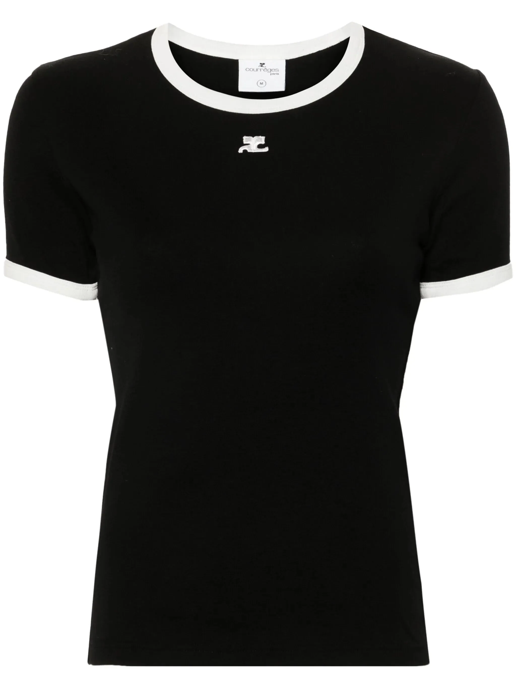 COURRGES - Women Signature Contrast T-Shirt