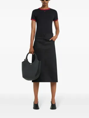 COURRGES - Women Signature Contrast T-Shirt