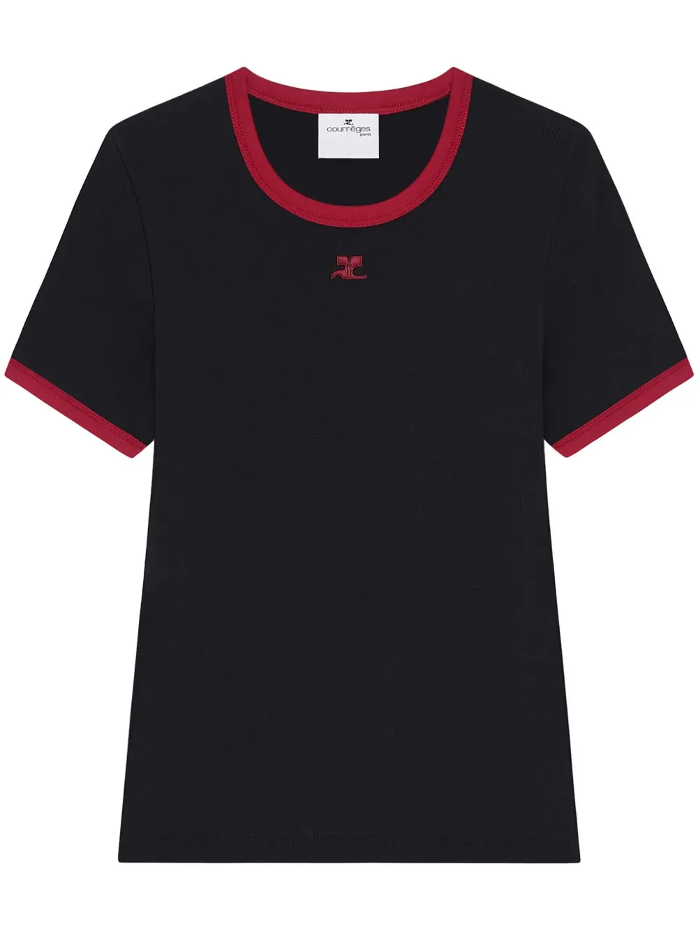 COURRGES - Women Signature Contrast T-Shirt