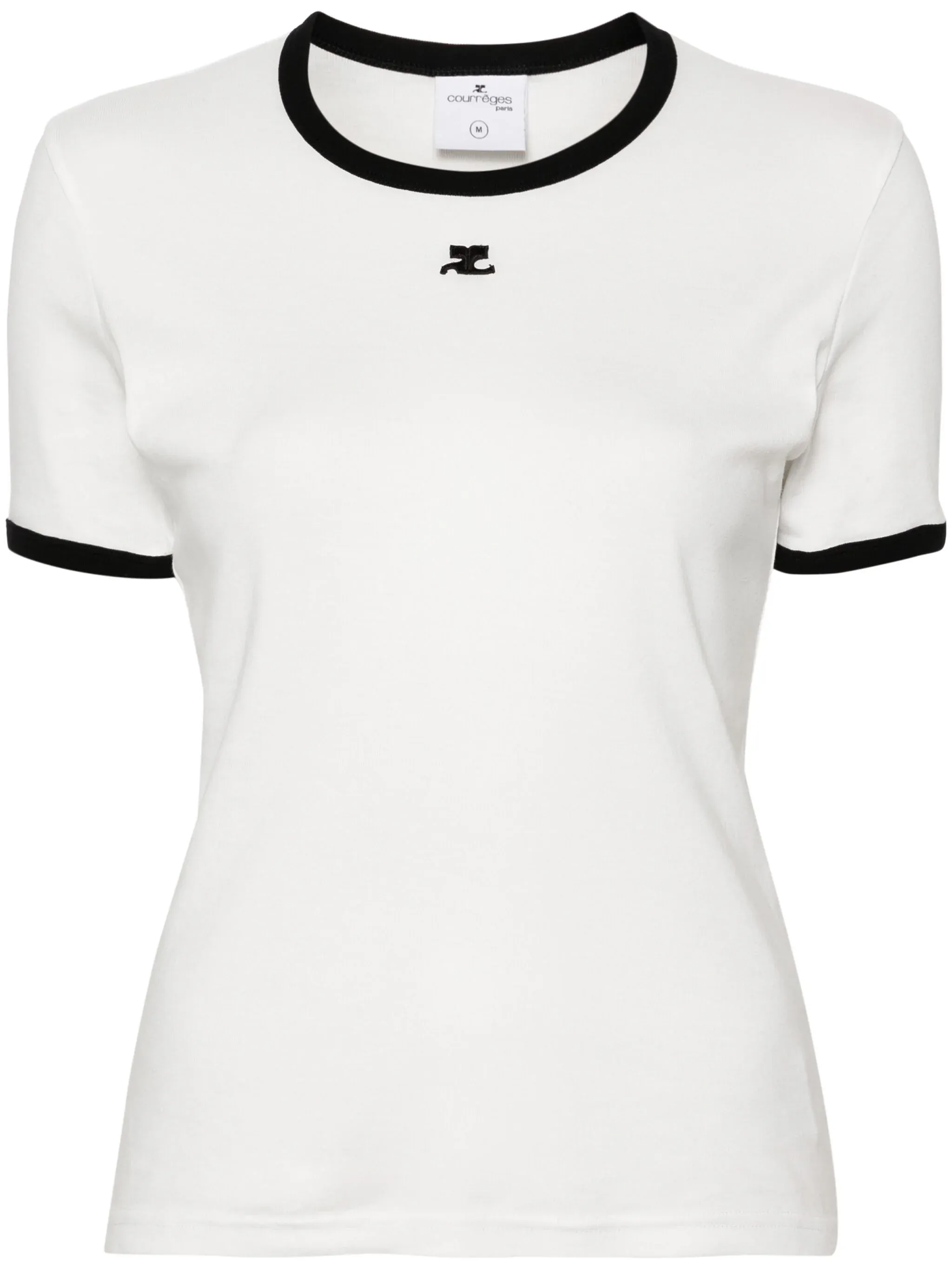 COURRGES - Women Signature Contrast T-Shirt