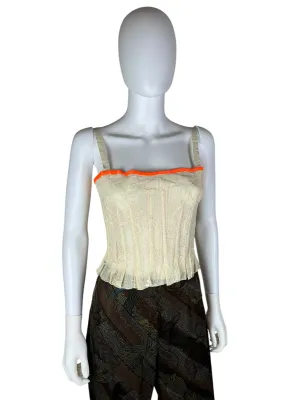 Dolce & Gabbana 2000s boned corset top
