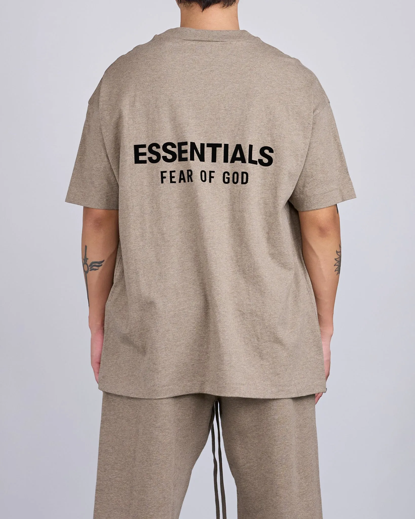Fear of God Essentials Classic T-Shirt Bevel Homestead Heather