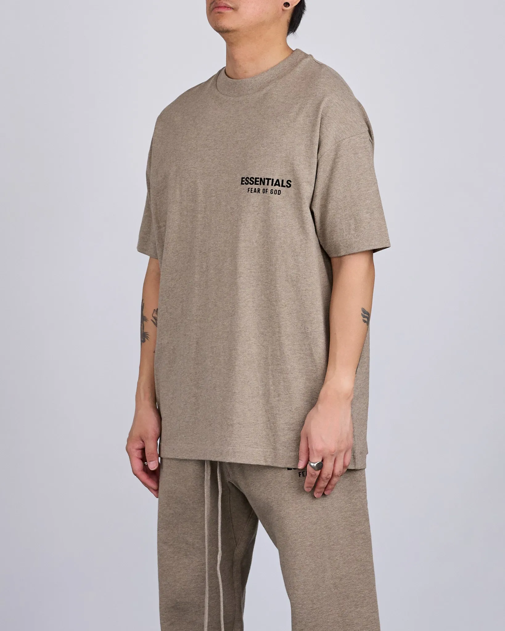 Fear of God Essentials Classic T-Shirt Bevel Homestead Heather
