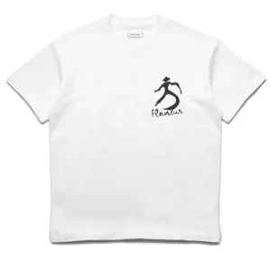 Flaneur Swirl Tee - White