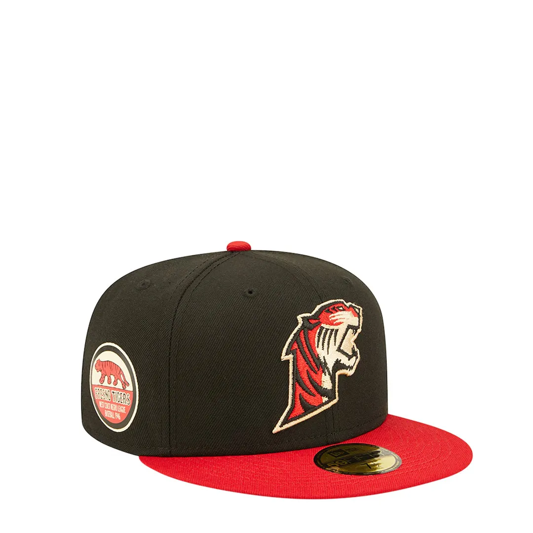 FRESNO GRIZZLIES RED TIGERS THEME NIGHT 59FIFTY FITTED SNAPBACK