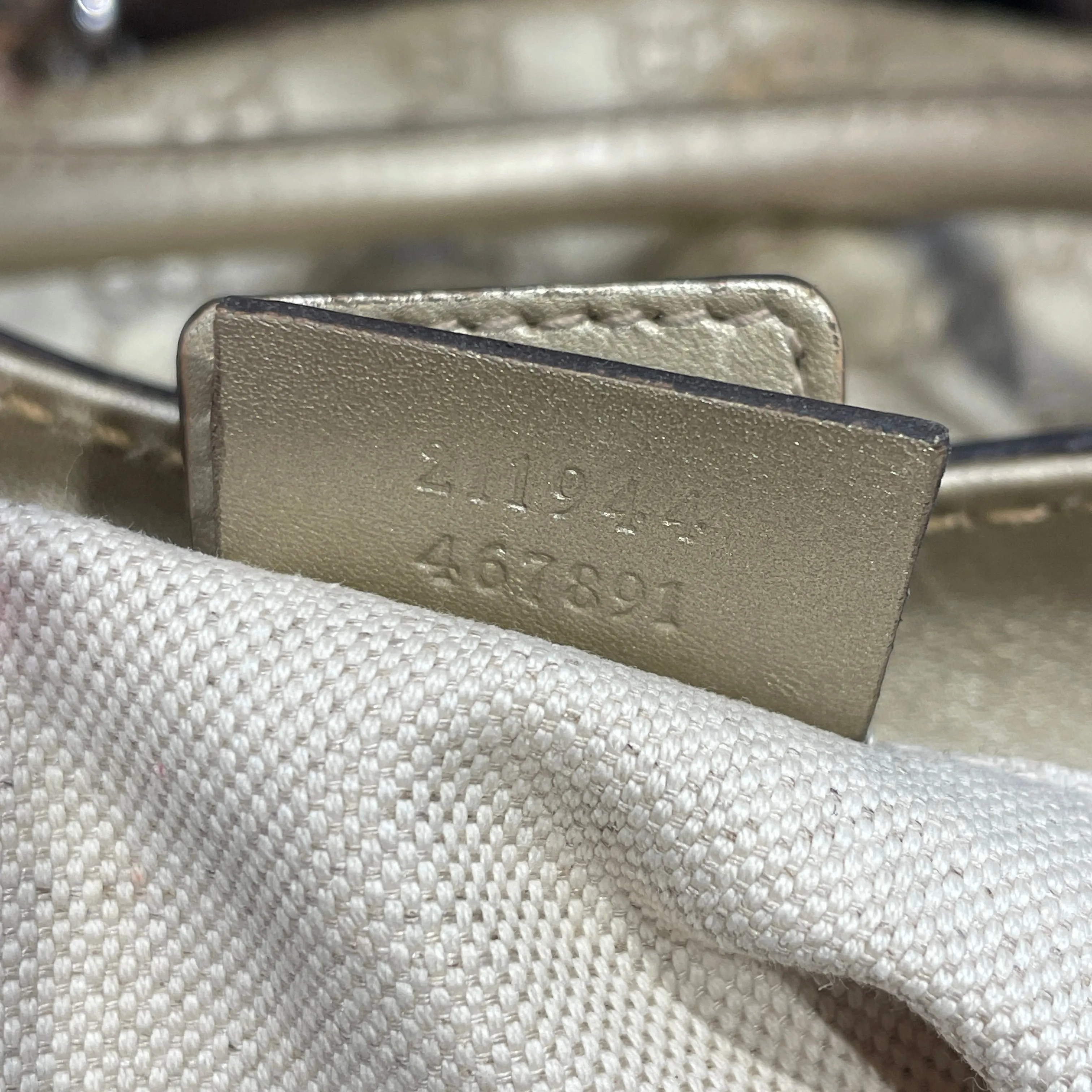 GUCCI/Hand Bag/L/Monogram/MLT/GG Signature Sukey