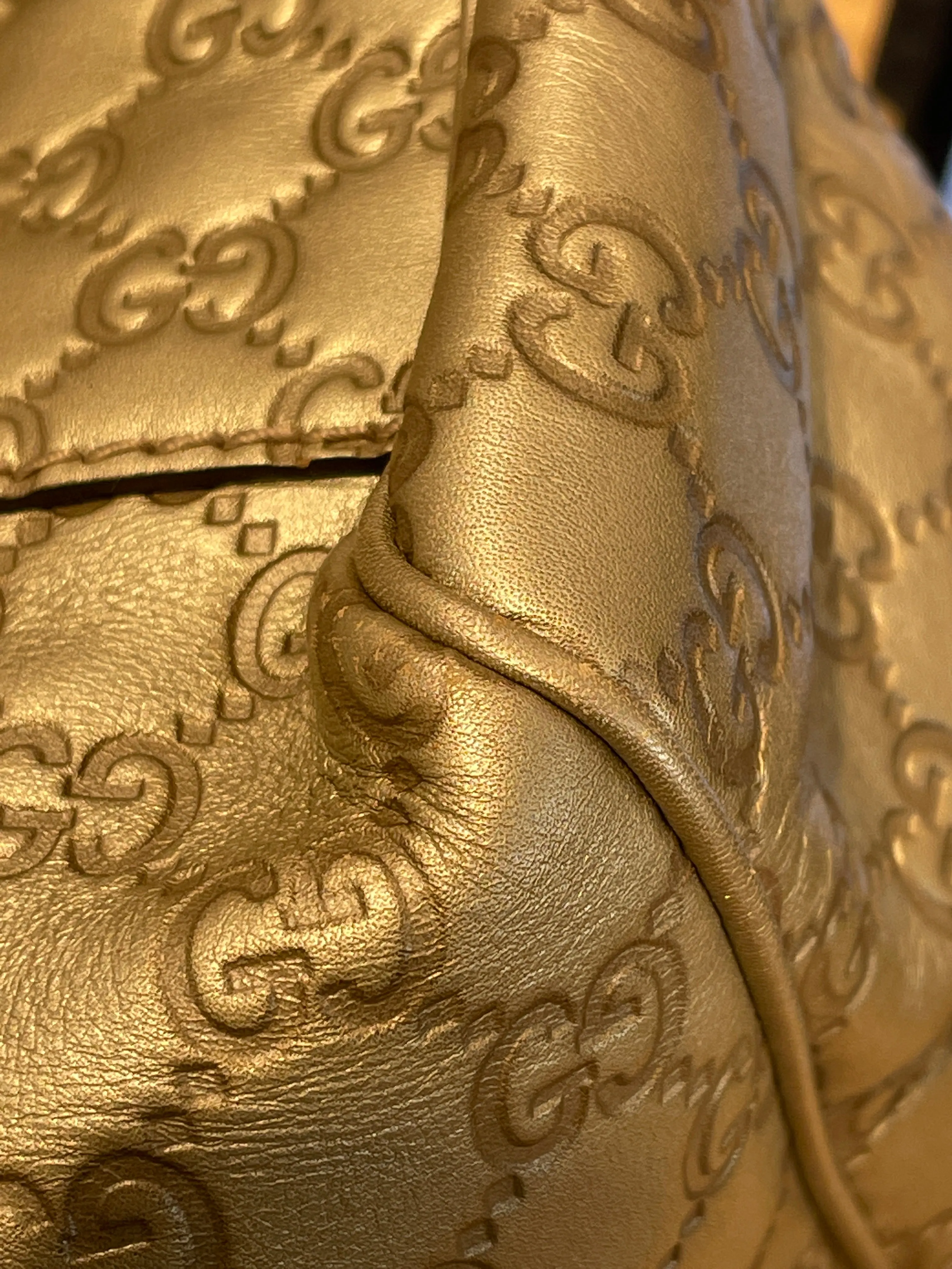 GUCCI/Hand Bag/L/Monogram/MLT/GG Signature Sukey