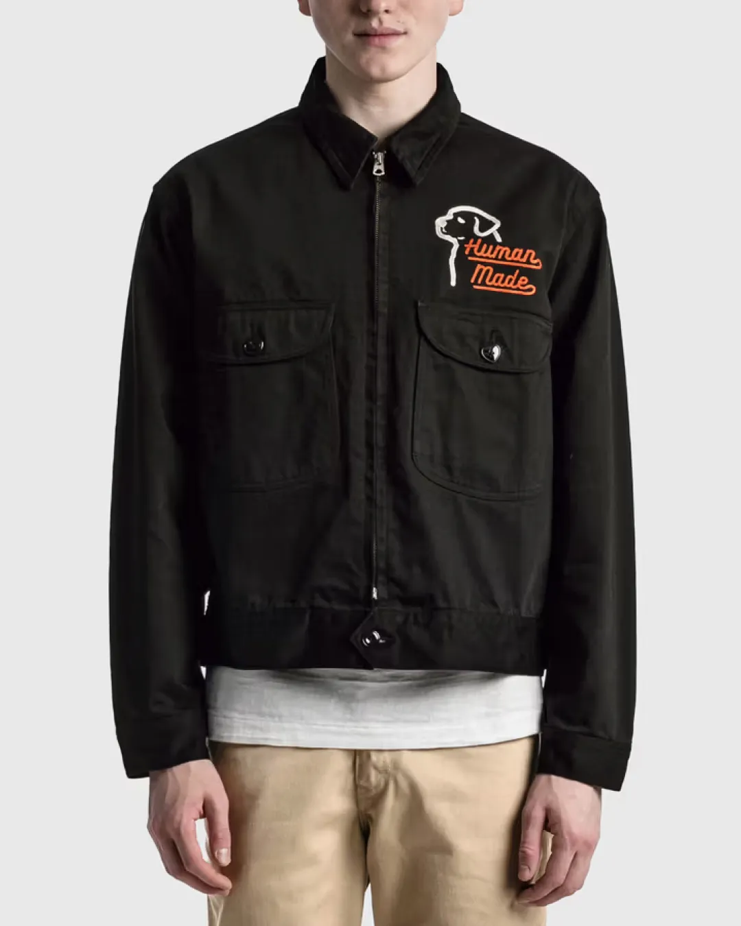 Human Made Work Jacket Black