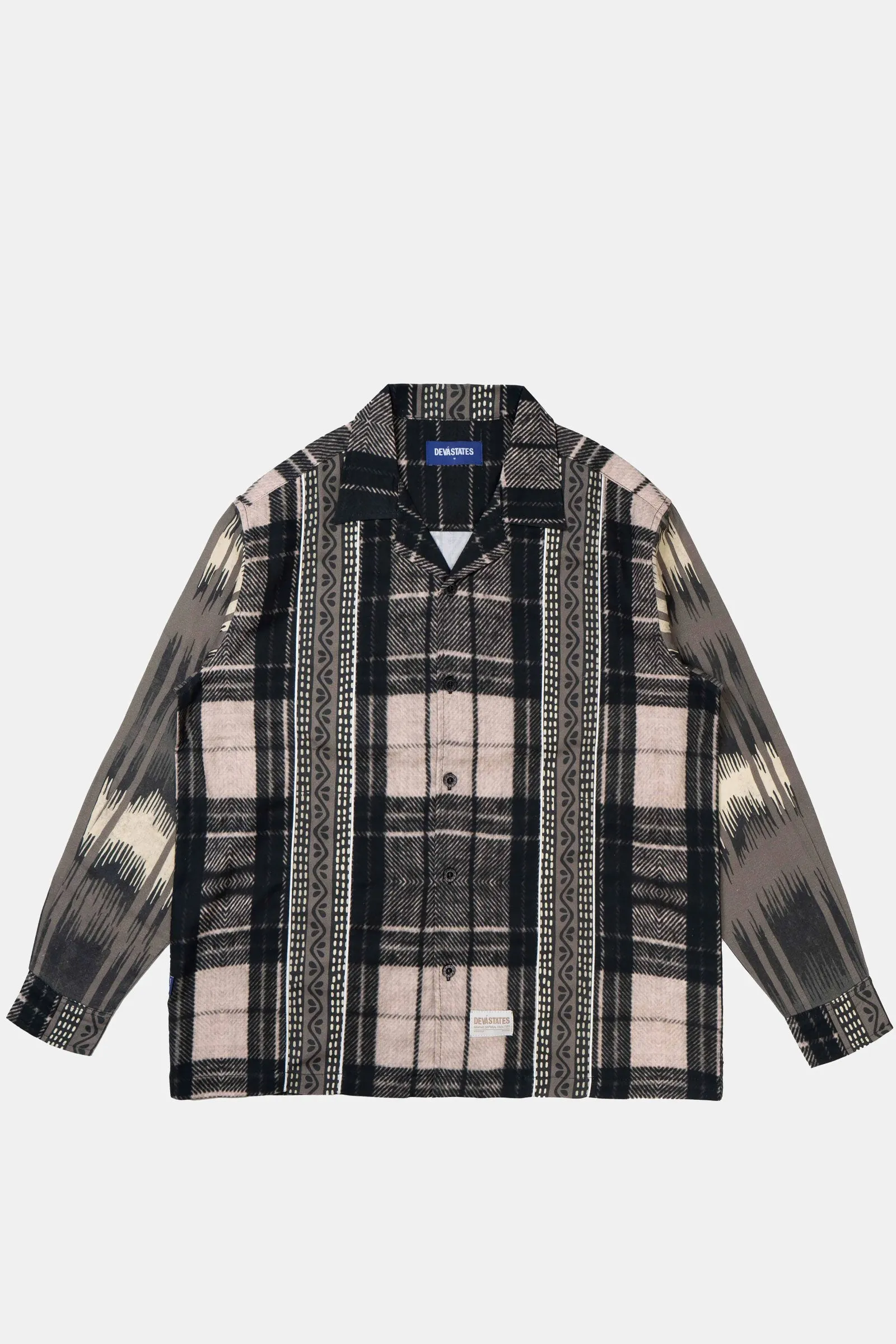 Ikat L/S Printed Souvenir Shirt